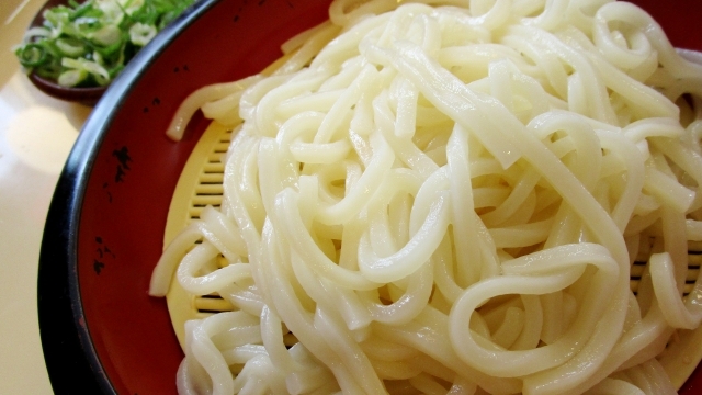 細うどん